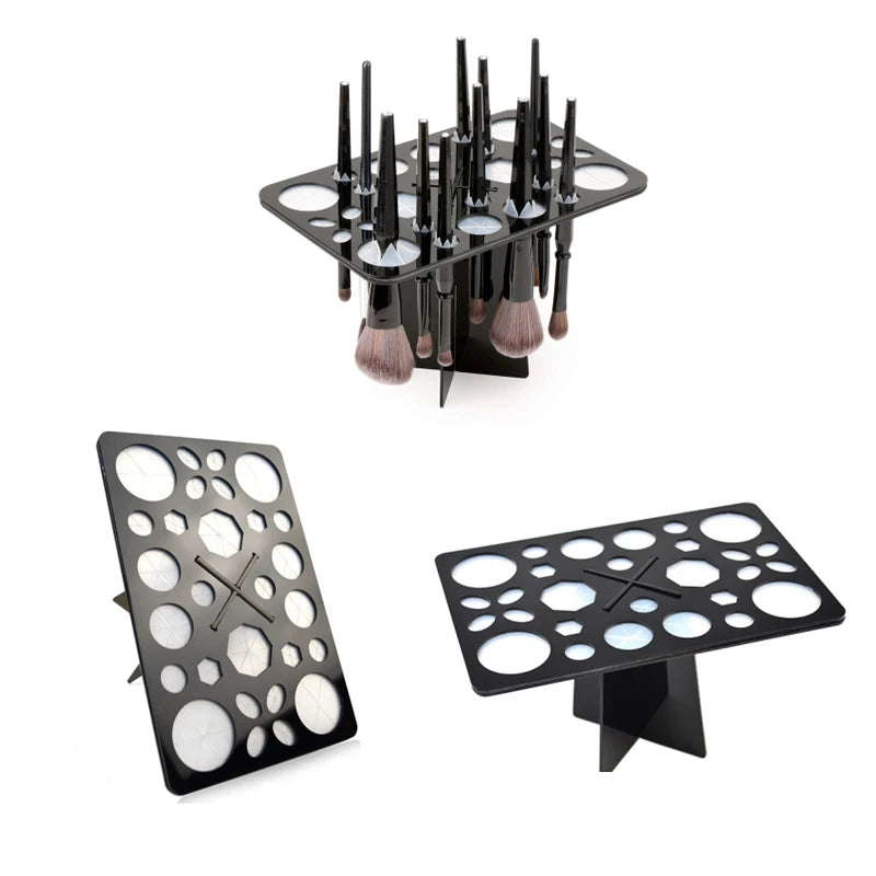 Collapsible Makeup Brush Drying Rack